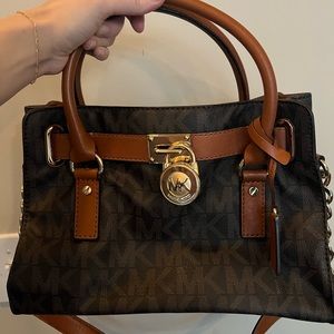 Dark Chocolate Brown Michael Kors Shoulder Purse